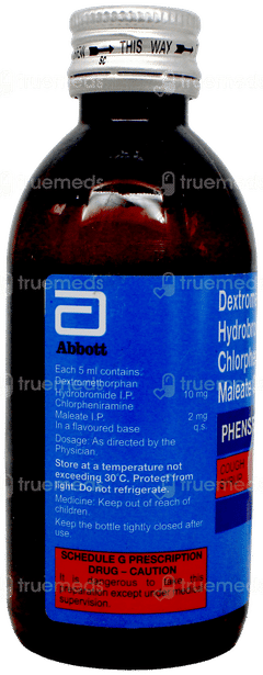 Phensedyl Dx Syrup 100Ml